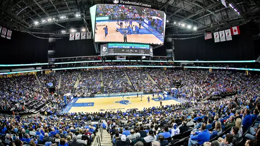 Prudential Center during Creighton Game