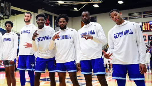 Fullerton, CA - November 22, 2018 - Titan Gym: Seton Hall University Pirates during the 2018 Wooden Legacy.(Photo by Kohjiro Kinno / ESPN Images)