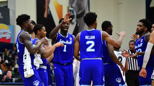 Fullerton, CA - November 23, 2018 - Titan Gym: Michael Nzei (01) of the Seton Hall University Pirates during the 2018 Wooden Legacy.(Photo by Kohjiro Kinno / ESPN Images)