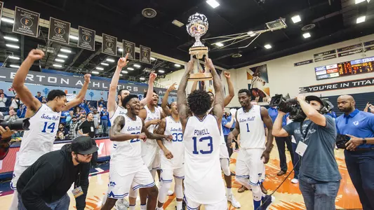 Fullerton, CA - November 25, 2018 - Titan Gym: Seton Hall University Pirates during the 2018 Wooden Legacy.(Photo by Kohjiro Kinno / ESPN Images)