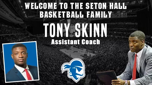 Welcome Tony Skinn Assistant Coach Graphic