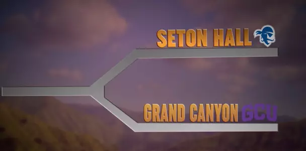 Seton Hall vs. Grand Canyon at 2018 Wooden Legacy