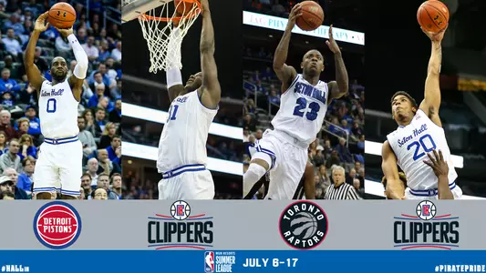 2018 NBA Summer League Participants: Khadeen Carrington, Angel Delgado, Fuquan Edwin, Desi Rodriguez