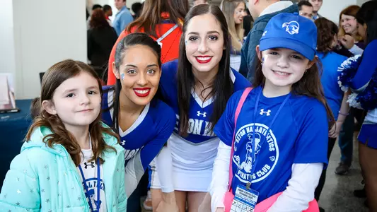 Junior Pirates Kids Club Fans With Cheerleaders