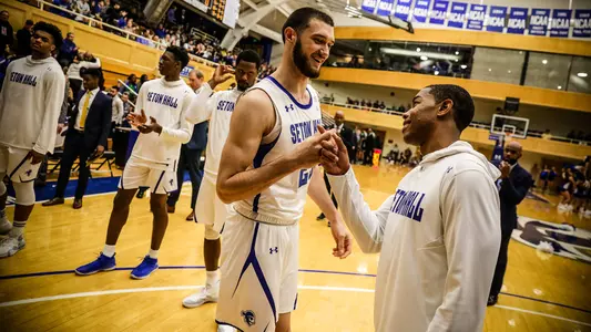 Sandro Mamukelashvili and Shavar Reynolds Jr