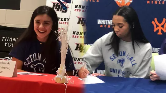 Taylor Jakubowski and Perri Lucas