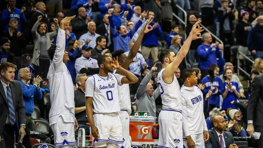 Bench Celebrating During Providence Game