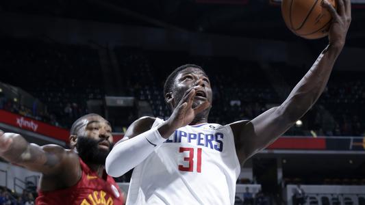 INDIANAPOLIS, IN - FEBRUARY 7: Angel Delgado #31 of the LA Clippers shoots the ball during the game against the Indiana Pacers on February 7, 2019 at Bankers Life Fieldhouse in Indianapolis, Indiana. NOTE TO USER: User expressly acknowledges and agrees that, by downloading and or using this Photograph, user is consenting to the terms and conditions of the Getty Images License Agreement. Mandatory Copyright Notice: Copyright 2019 NBAE (Photo by Ron Hoskins/NBAE via Getty Images)