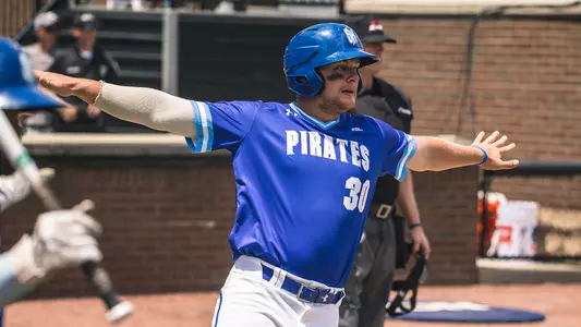 Seton Hall takes on St John's in the Big East Tournament at Prasco Park on May 27, 2018.