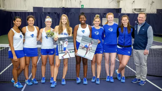 Tennis Senior Night Team
