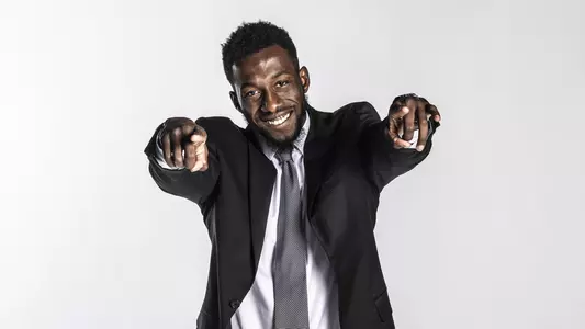 Michael Nzei Media Day Portrait