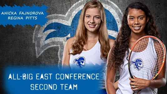Anicka Fajnorova Regina Pitts All-BIG EAST