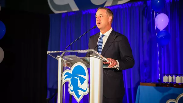 Pat Lyons at the 2019 SHUCademy Awards