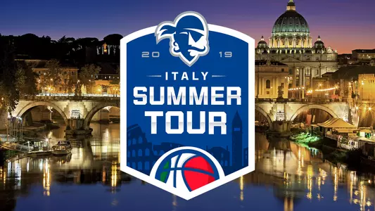 Men's Basketball Italy Tour Graphic