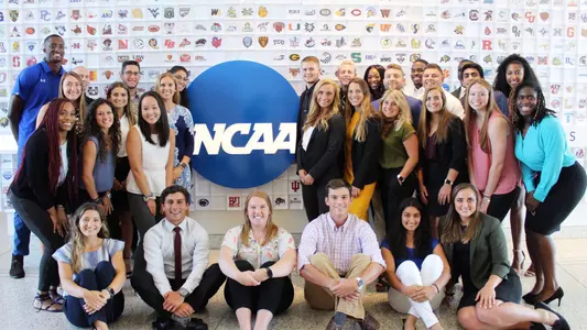 Romaro Gill at NCAA SAAC Meeting