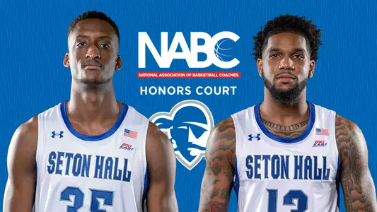 Romaro Gill and Myles Powell - NABC Honors Court