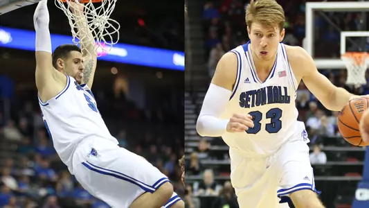 Aaron Geramipoor (Left) and Patrik Auda