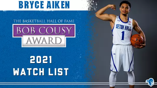 Bryce Aiken Bob Cousy Award Watch List Graphic