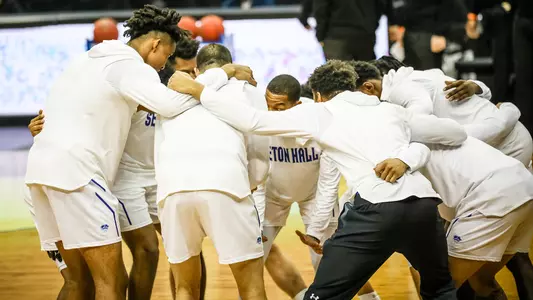 Men's Basketball Team Before Iona Game