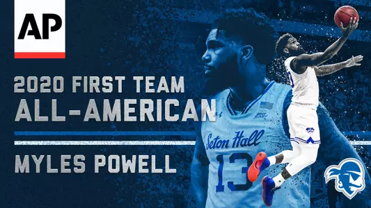 Myles Powell AP All-America First Team Graphic