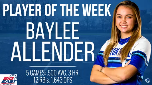 Baylee Allender Player of the Week