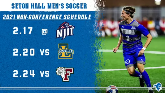 Men's Soccer Non-Conference Schedule Spring 2021