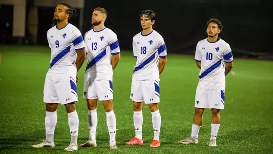 Men's Soccer Lineup vs Georgetown