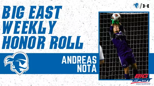 Andreas Nota Weekly Honor Roll 10/18
