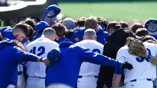 Baseball Team Huddle