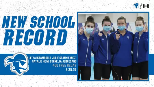 400 Free Relay School Record: Istambouli, Stankiewicz, Heim, Jerresand