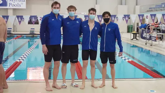 2021 First Place 200 Medley Relay Team: Pantano, Staes, Cosgrove, Minar