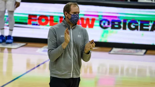 Grant Billmeier Coaching Before Facing Villanova