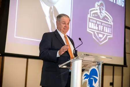 Larry Keating at 2019 Hall of Fame Induction