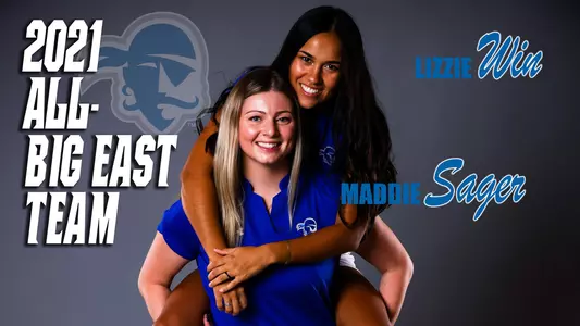 Maddie Sager and Lizzie Win