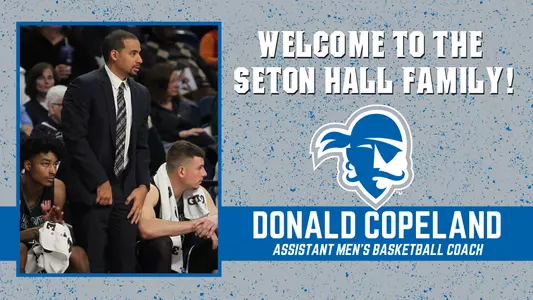 Donald Copeland Assistant Coach Welcome Graphic