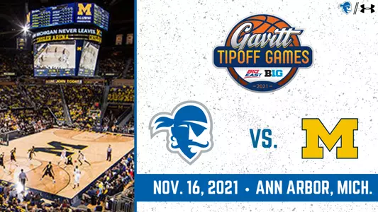 Gavitt Games Matchup vs Michigan Graphic