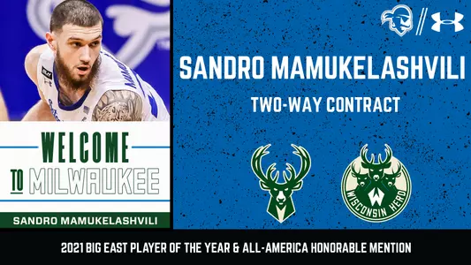 Sandro Mamukelashvili Signed Two-Way Contract
