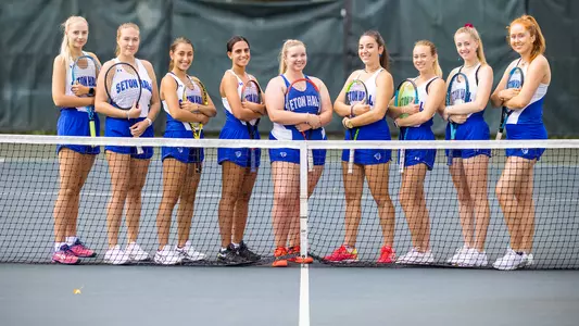 2021-22 Seton Hall Tennis Team Photo