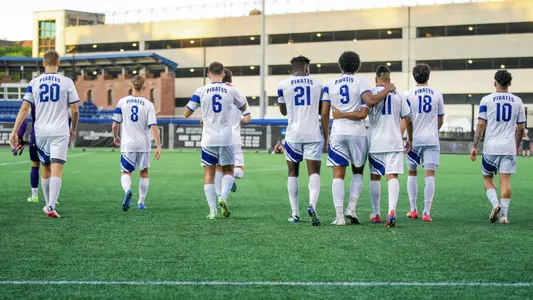 Men's Soccer Team Walkout vs NJIT 2021