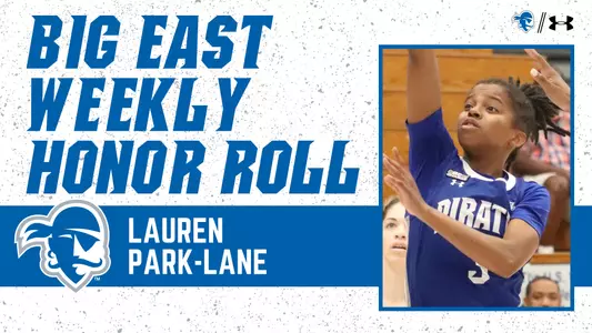 Lauren Park-Lane BIG EAST Honor Roll graphic