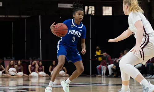 Lauren Park-Lane looks to drive against Fordham on Dec. 17