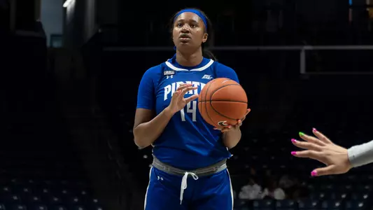 Sidney Cooks takes a foul shot at Xavier on Dec. 2