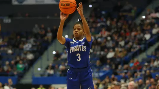 Lauren Park-Lane takes a shot against Connecticut on Dec. 21