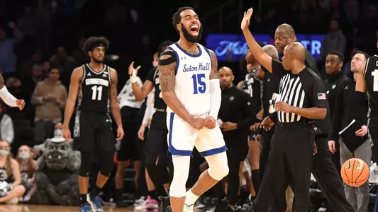 Jamir Harris Celebration vs. Georgetown