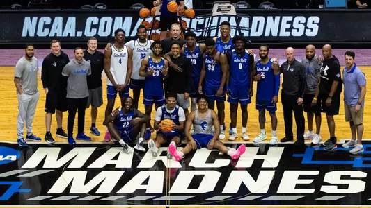 Seton Hall Team Photo at NCAA Open Practice