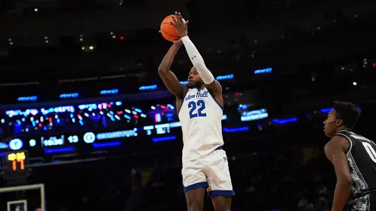 Myles Cale Shooting vs. Georgetown at BIG EAST Tournament