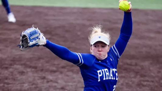Shelby Smith Pitching vs. DePaul