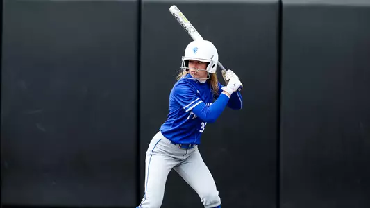 Taylor Hill batting vs. DePaul