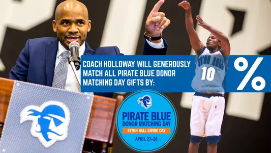 Shaheen Holloway Donor Matching Day Graphic