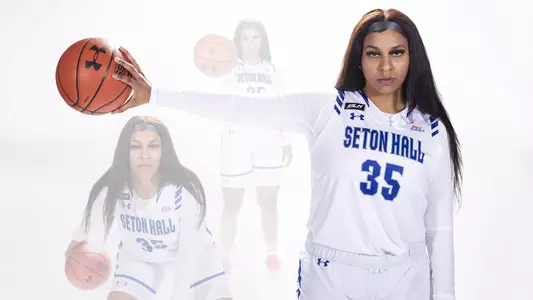 Kae Satterfield graphic used to announce her signing with Seton Hall